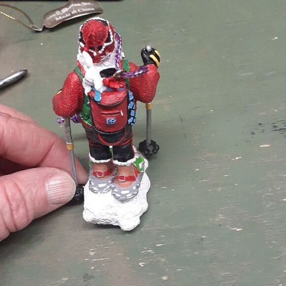 Skiing Santa's, Snowmen, & moose - Picture 10 of 13